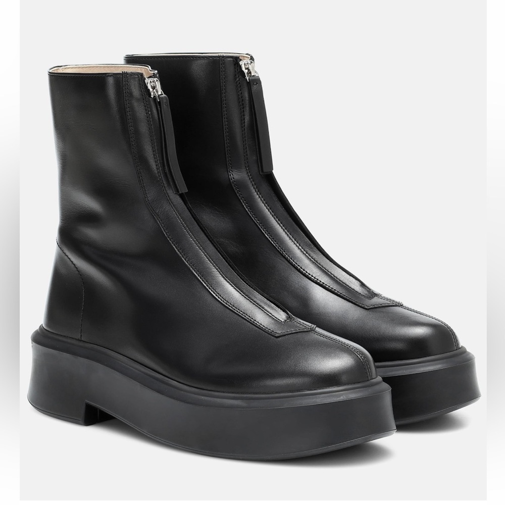The Row Sipped Boot 1 Leather Boots Size EU 41.5